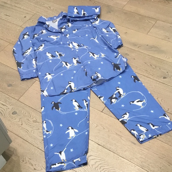 Woman’s Pine Cone Hill Annie seller cotton pj’s. Large. Skating penguins. Cute! - Picture 1 of 7